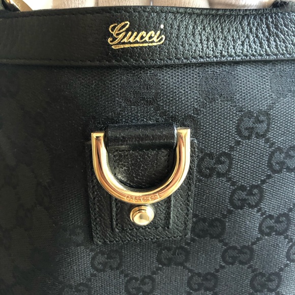 Gucci Small GG Canvas Abbey Tote - Picture 7 of 10